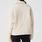 Voyage Utility Cargo Zip Jacket — Bone