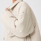 Voyage Utility Cargo Zip Jacket — Bone