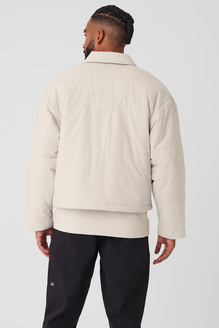Voyage Utility Cargo Zip Jacket — Bone