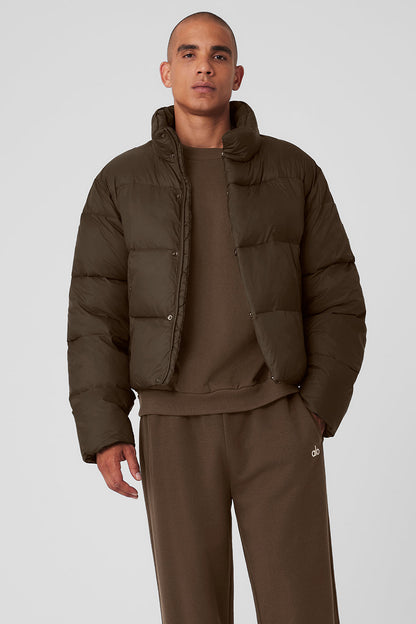 Platinum Puffer — Espresso