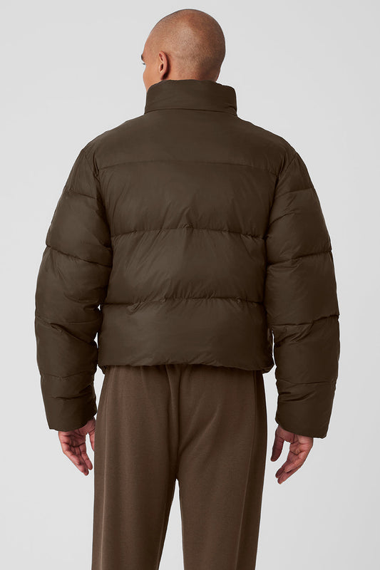 Platinum Puffer — Espresso