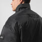 Latitude Light Weight 1/2 Zip Crew Sweatshirt Zip Jacket — Black