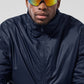 Latitude Light Weight 1/2 Zip Crew Sweatshirt Zip Jacket — Navy