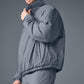 Latitude Light Weight 1/2 Zip Crew Sweatshirt Zip Jacket — Steel Grey