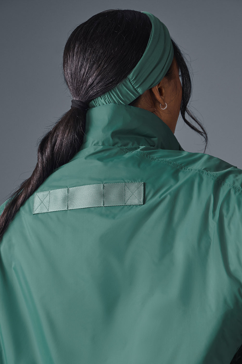 Latitude Light Weight 1/2 Zip Crew Sweatshirt Zip Jacket — Winter Ivy