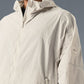 Vantage Nylon Ripstop Track Zip Jacket — Bone
