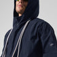 Vantage Nylon Ripstop Track Zip Jacket — Navy