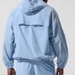 Vantage Nylon Ripstop Track Zip Jacket — Seashell Blue