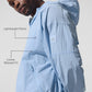 Vantage Nylon Ripstop Track Zip Jacket — Seashell Blue