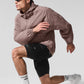 Vantage Nylon Ripstop Track Zip Jacket — Mushroom