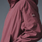 Vantage Nylon Ripstop Track Zip Jacket — Burgundy Truffle