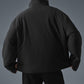 Stretch Woven Notable Zip Jacket — Black
