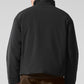 Stretch Woven Notable Zip Jacket — Black
