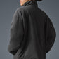 Stretch Woven Notable Zip Jacket — Anthracite