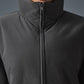 Stretch Woven Notable Zip Jacket — Anthracite