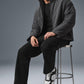 Stretch Woven Notable Zip Jacket — Anthracite