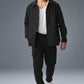 Edition Sueded Zip Jacket — Black