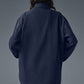 Edition Sueded Zip Jacket — Navy
