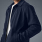 Edition Sueded Zip Jacket — Navy