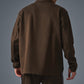 Edition Sueded Zip Jacket — Espresso