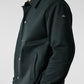 Edition Sueded Zip Jacket — Charcoal Green