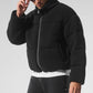 Stage Sweater Puffer — Black