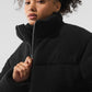 Stage Sweater Puffer — Black