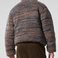 Stage Sweater Puffer — Brown Multi