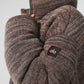 Stage Sweater Puffer — Brown Multi