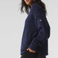 Heritage Full Zip Sweater — Navy Multi