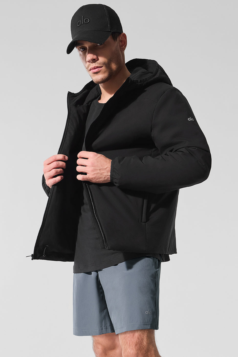 Elemental Full — Zip Zip Jacket — Black