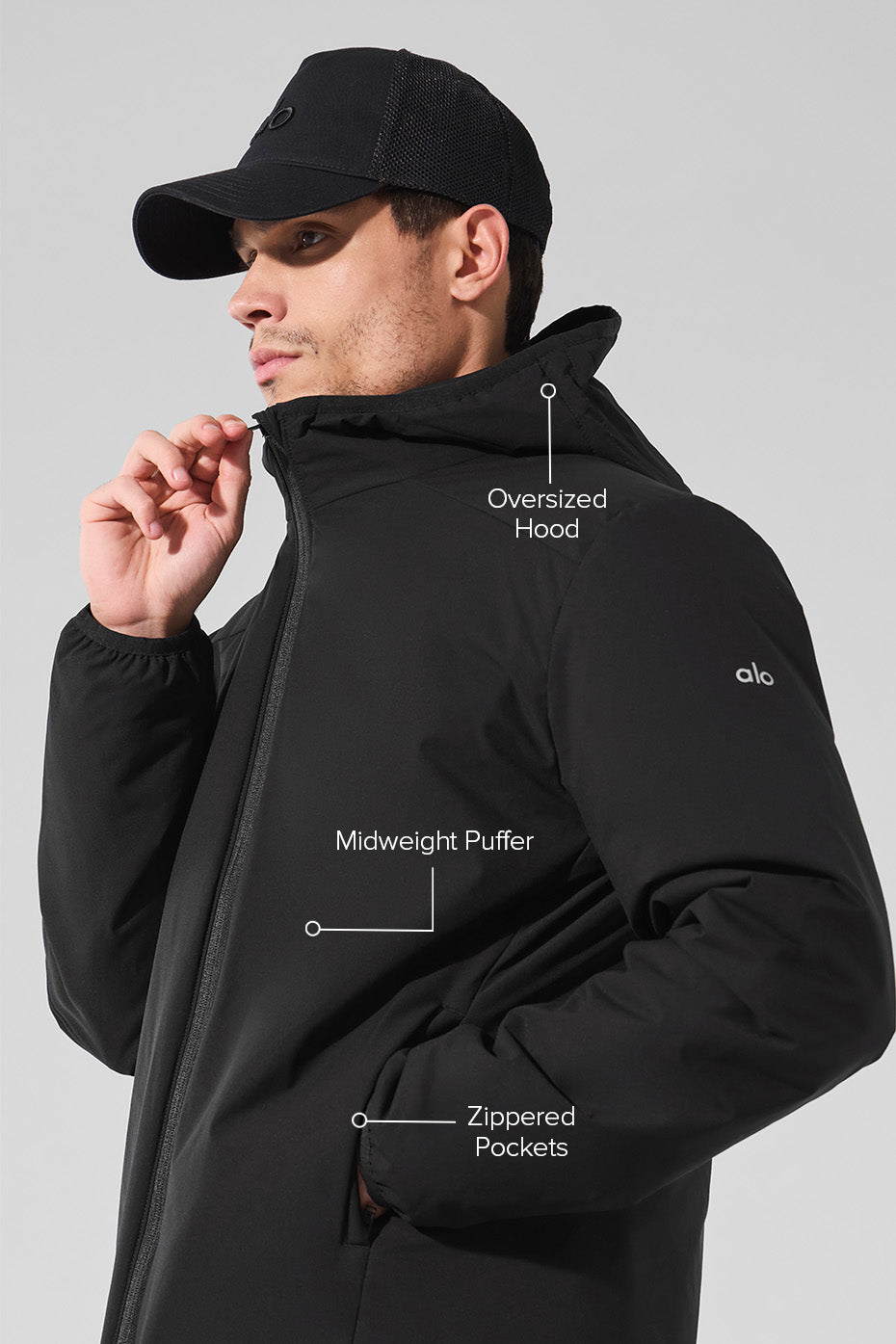 Elemental Full — Zip Zip Jacket — Black