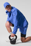 Performance On — The — Go Zip Jacket — Marathon Blue