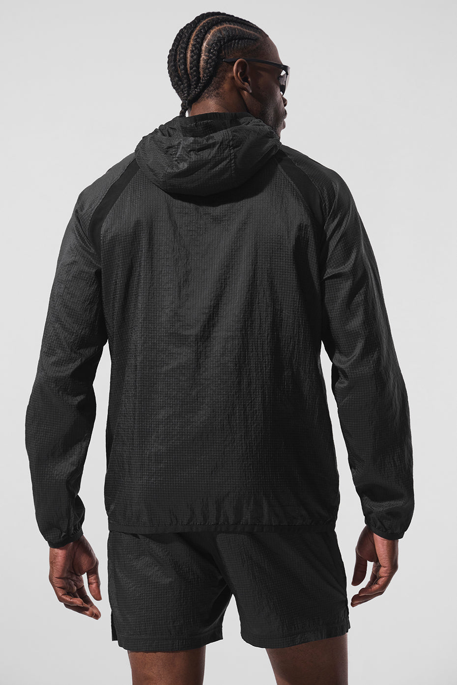 Game Time Ripstop Zip Jacket — Black