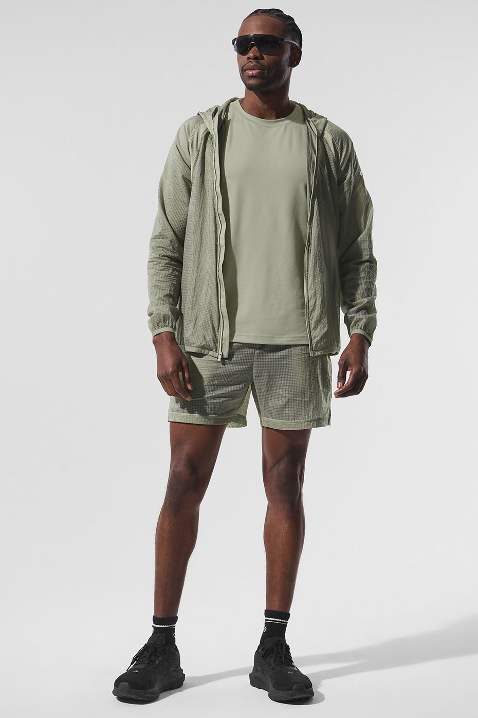 Game Time Ripstop Zip Jacket — Limestone