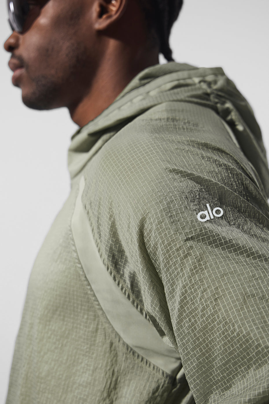 Game Time Ripstop Zip Jacket — Limestone
