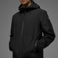 Alpha Shell Zip Jacket — Black