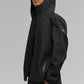 Alpha Shell Zip Jacket — Black