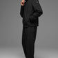 Alpha Shell Zip Jacket — Black