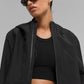 Alpha Shell Zip Jacket — Black