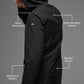Alpha Shell Zip Jacket — Black