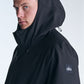 Alpha Shell Zip Jacket — Black