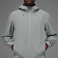 Alpha Shell Zip Jacket — Lunar Grey