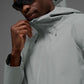Alpha Shell Zip Jacket — Lunar Grey