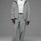 Alpha Shell Zip Jacket — Lunar Grey