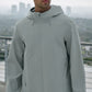 Alpha Shell Zip Jacket — Lunar Grey