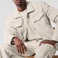 Ease Trucker Zip Jacket — Bone