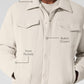 Ease Trucker Zip Jacket — Bone