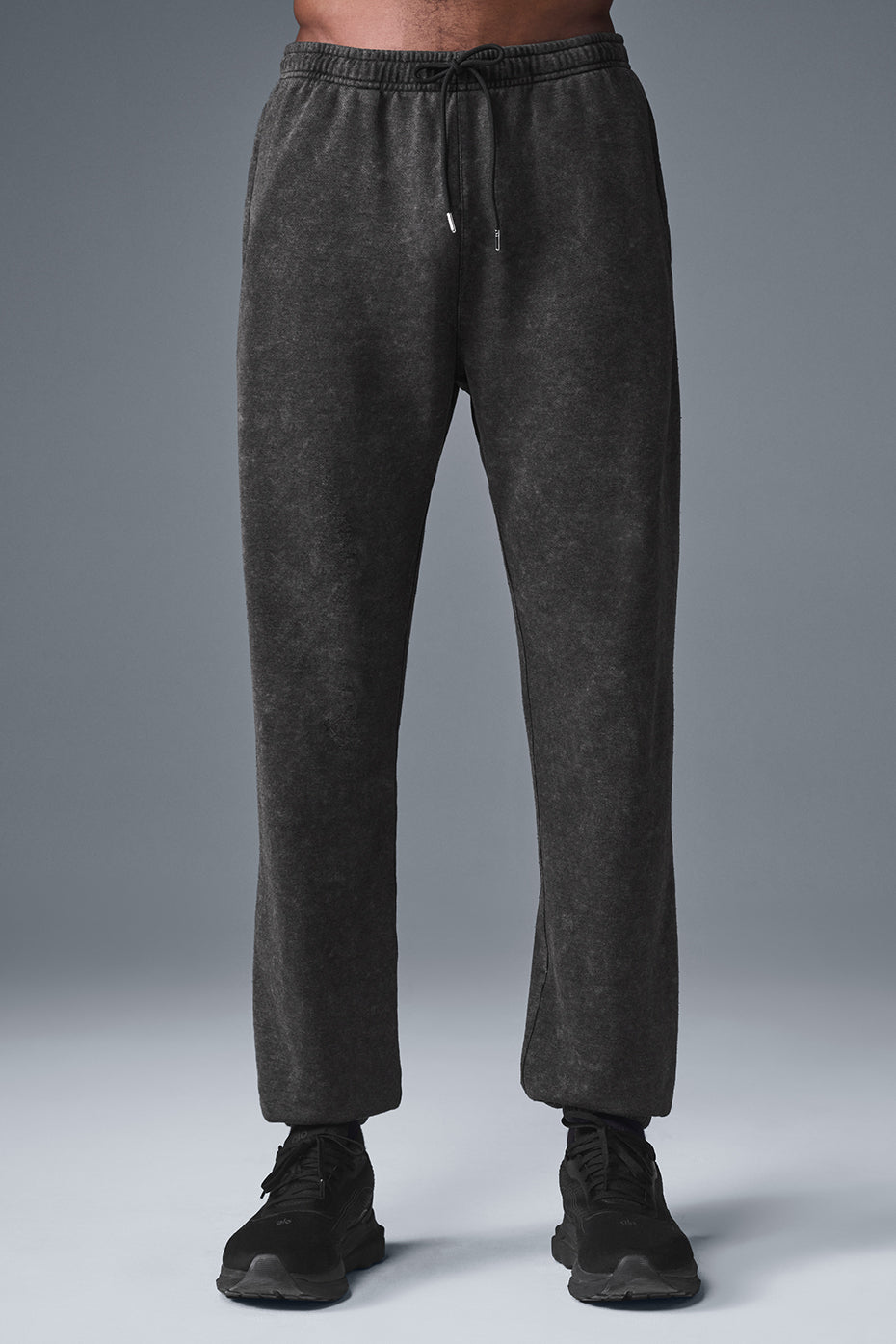 Chill Vintage Wash Joggers — Black Wash