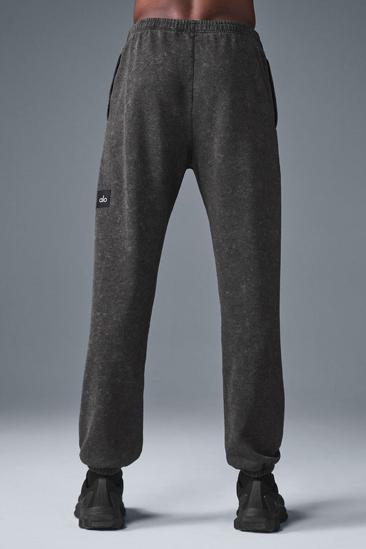 Chill Vintage Wash Joggers — Black Wash